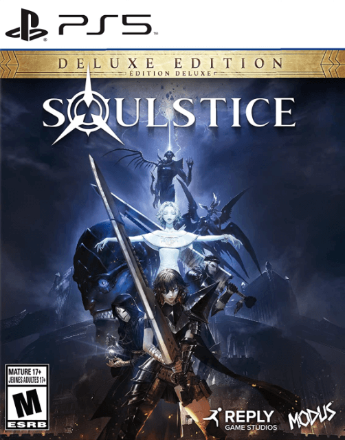 Soulstice Deluxe Edition box art for Playstation 5
